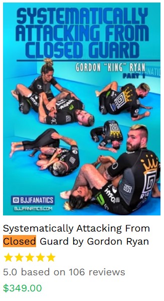 closed guard by gordon ryan