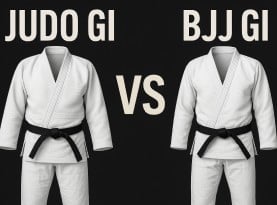 Difference Between a Judo Gi and a BJJ Gi